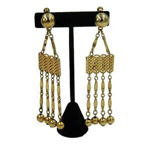 Vintage 70s Napier Eugene Bertolli Screw Clip Earrings